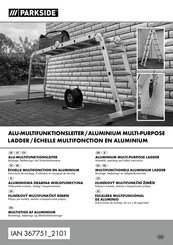 Parkside 367751 2101 Montage-, Bedienungs- Und Sicherheitshinweise