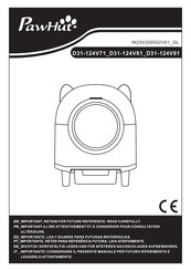 Pawhut D31-124V71 Bedienungsanleitung