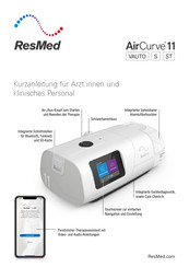 ResMed AirCurve 11 VAUTO Kurzanleitung