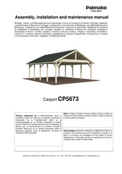 Lemeks Palmako CP5673 Montage-, Aufbau- Und Wartungsanleitung