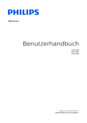 Philips 55PUS7800 Benutzerhandbuch