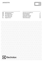 Electrolux LMS4253TM Benutzerhandbuch