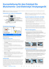 IDEXX Catalyst Dx* Kurzanleitung