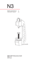 Emco-test N3 Bedienungsanleitung