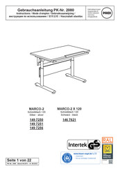 PAIDI MARCO-2 149 7251 Gebrauchsanleitung