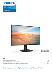 Philips 2000 Serie Bedienungsanleitung