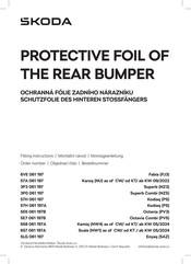 Skoda 57A 061 197 Montageanleitung