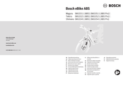 Bosch ABS Pro BAS3511 Originalbetriebsanleitung