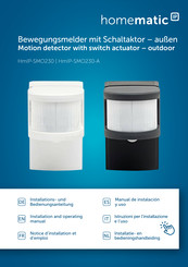HomeMatic IP HmIP-SMO230 Installations- Und Bedienungsanleitung