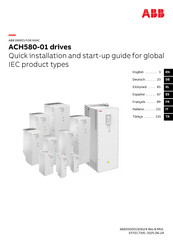 ABB ACH580-01 Kurzanleitung Für Die Installation