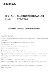 Sunix BTS-X300 Benutzerhandbuch Und Garantie