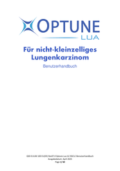 novocure OPTUNE LUA Benutzerhandbuch