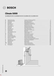 Bosch CL5000i 35 E Bedienungsanleitung Für Den Betreiber