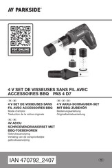 Parkside HG10759 Bedienungsanleitung Und Originalbetriebsanleitung