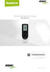 Aermec Novatherm WLRC10 Bedienungsanleitung