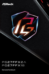 Asrock PG27FFX2A Benutzerhandbuch