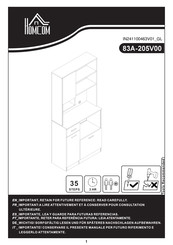 Homcom 83A-205V00 Bedienungsanleitung