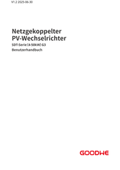 Goodwe GW12K-SDT-30 Benutzerhandbuch