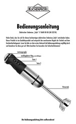 Küchenprofi STYLE Bedienungsanleitung