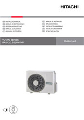 Hitachi RAS-2.5WHVNP Bedienungsanleitung