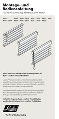 LuxaFlex BK10 Montage- Und Bedienanleitung