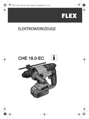 Flex CHE 18.0-EC Originalbetriebsanleitung