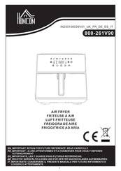 Homcom 800-261V90 Bedienungsanleitung