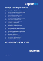 Stamos S-ALU 220 Sicherheits- Und Betriebsanleitung