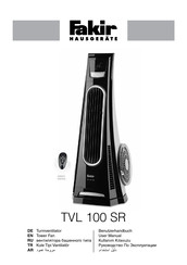 Fakir TVL 100 SR Gebrauchsanweisung