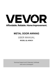 Vevor QL-40INCH Benutzerhandbuch