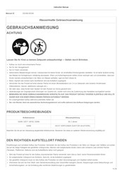 Bestway 98792 Gebrauchsanweisung