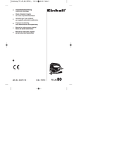 EINHELL TC-JS 80 Originalbetriebsanleitung
