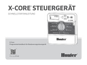 Hunter X-CORE Schnellstartanleitung
