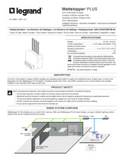 LEGRAND Wattstopper PLUS Installationsanleitung