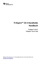 Texas Instruments TI-Nspire CXII Handbuch