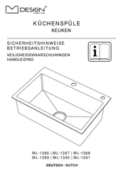 Design ML-1391 Bedienungsanleitung