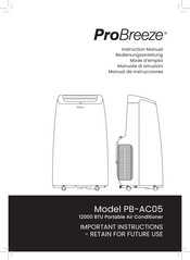 ProBreeze PB-AC05 Bedienungsanleitung
