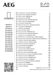 Aeg GV77D61SZ Benutzerinformation