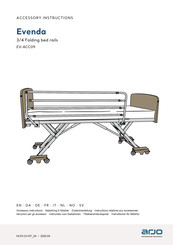 Arjo Evenda EV-ACC09 Zubehörhandbuch