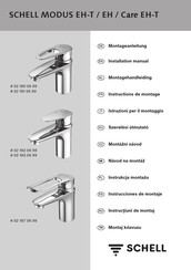 schell MODUS EH 02 181 06 99 Montageanleitung