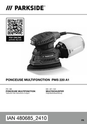 Parkside PMS 220 A1 Originalbetriebsanleitung