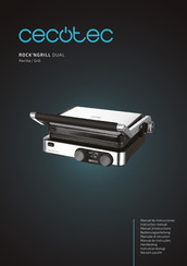 Cecotec ROCK'NGRILL DUAL Bedienungsanleitung