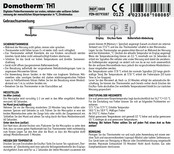 Uebe Domotherm TH1 Gebrauchsanweisung