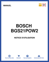 Bosch BCS71 Gebrauchsanleitung