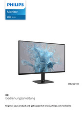 Philips 2000 Serie Bedienungsanleitung