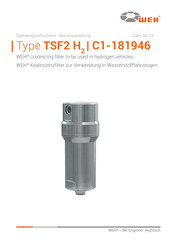 Weh TSF2 H2 Betriebsanleitung