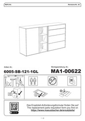 Mäusbacher 6005-SB-121-1GL Montageanleitung