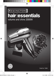 Remington Hair essentials Ti2000 Bedienungsanleitung