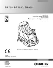 Nilfisk BR855 Kurzanleitung