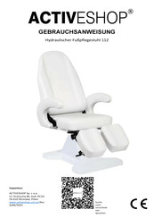 Activeshop 112 Gebrauchsanweisung